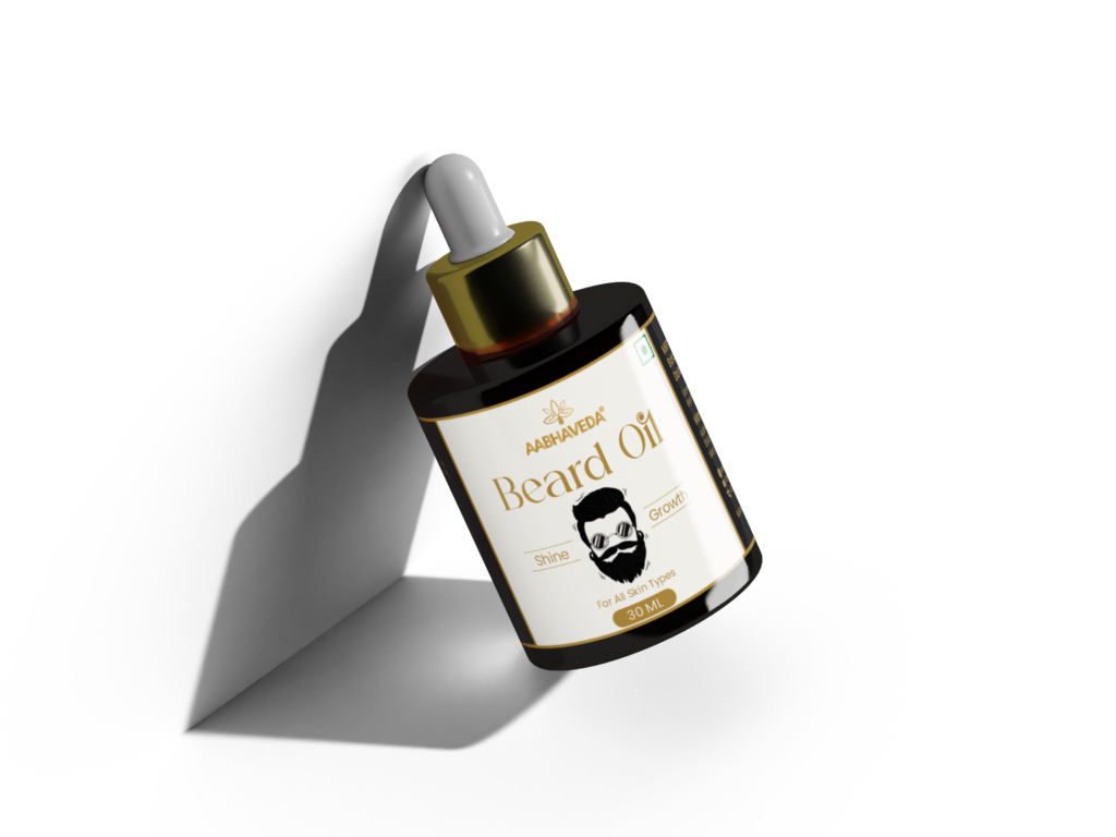 Beard Oil Mockup